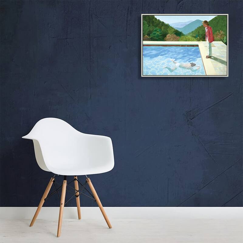 Artist Portrait Giclee Print Oil Painting Silver Frame Size 18" x 13" Bed Bath & Beyond 32569599